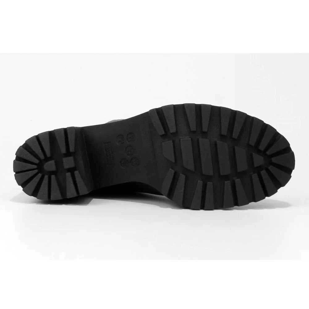 Bota Coturno Ramarim Cano Médio Feminina - Preto Preto 4