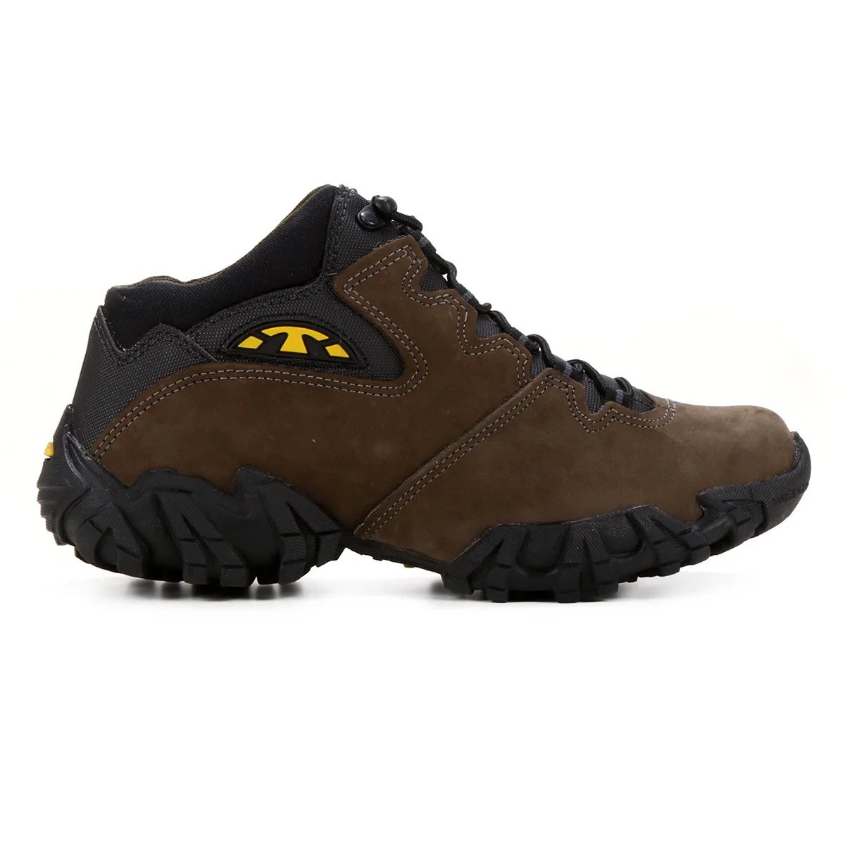 Bota Couro Bull Terrier Bruce Masculina - Marrom Marrom 2