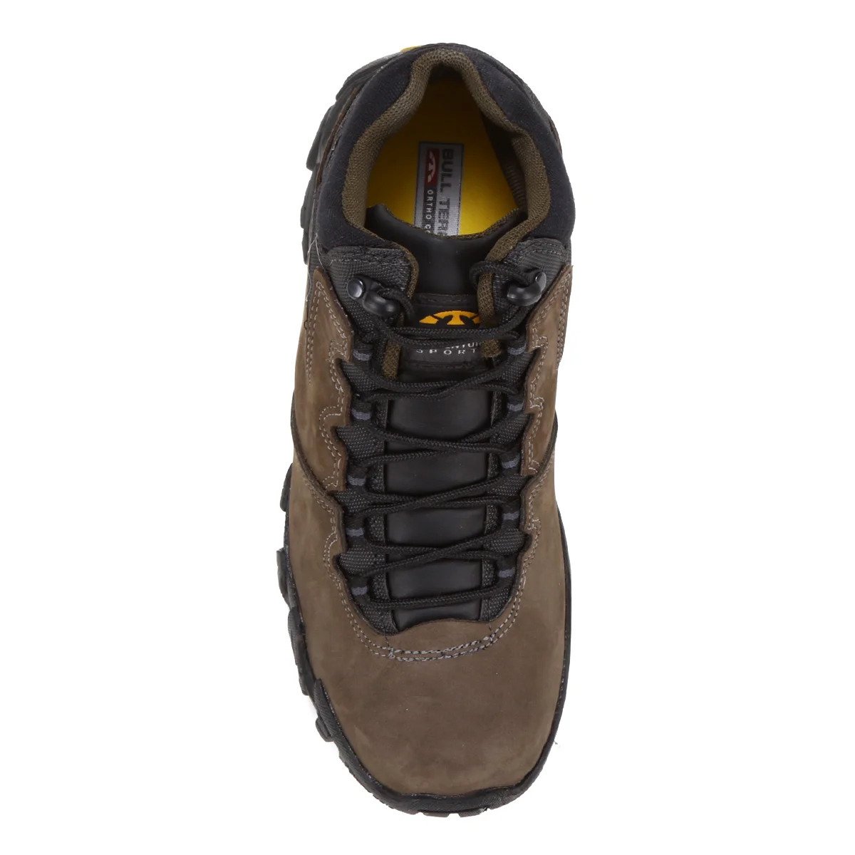 Bota Couro Bull Terrier Bruce Masculina - Marrom Marrom 3