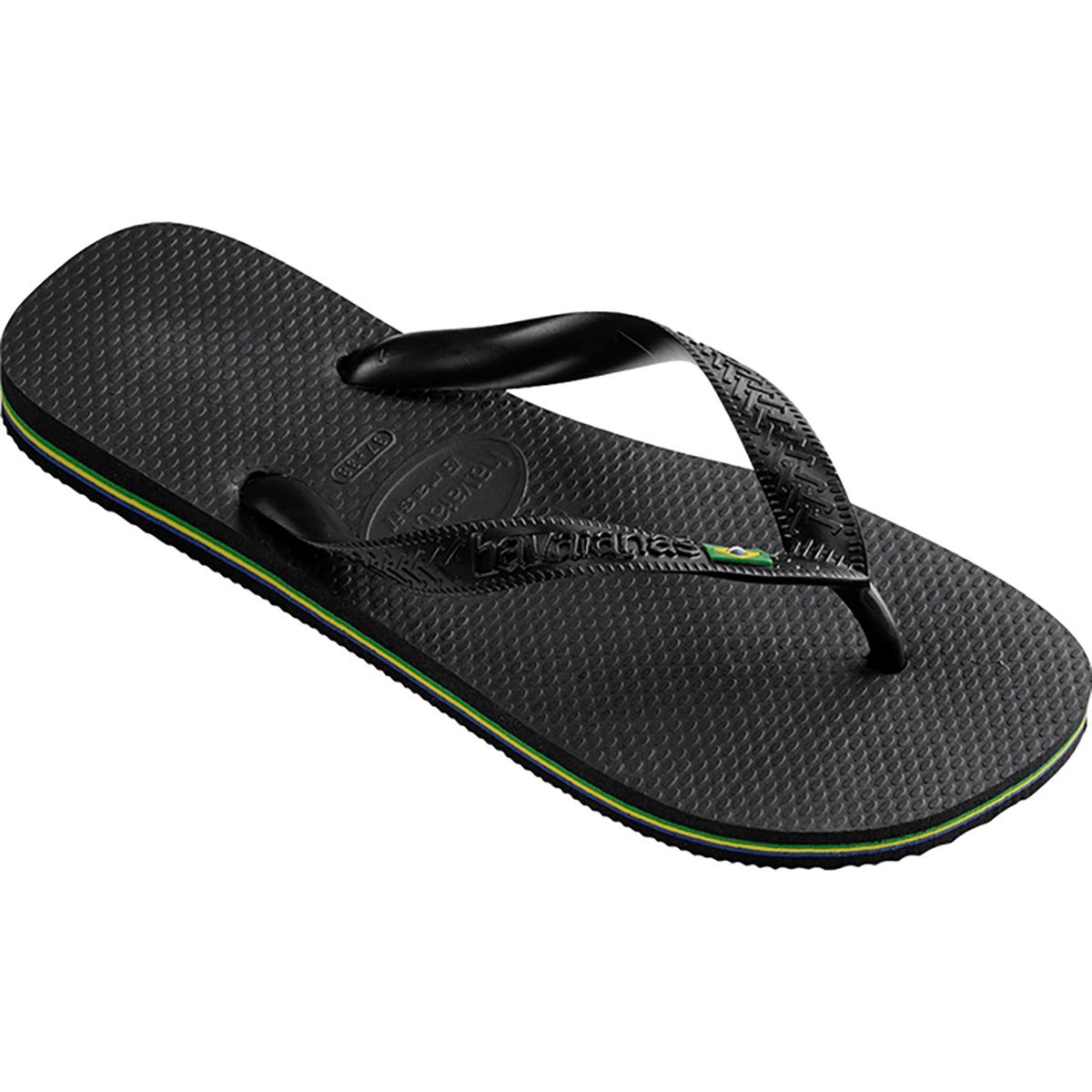 Chinelo Havaianas Brasil - Preto Preto 2