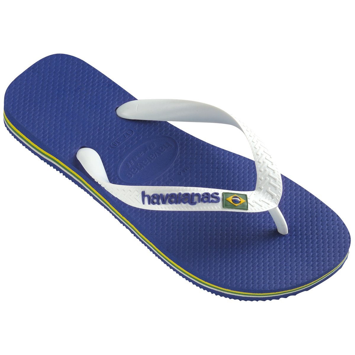 Chinelo Havaianas Brasil Logo - Azul Azul 2