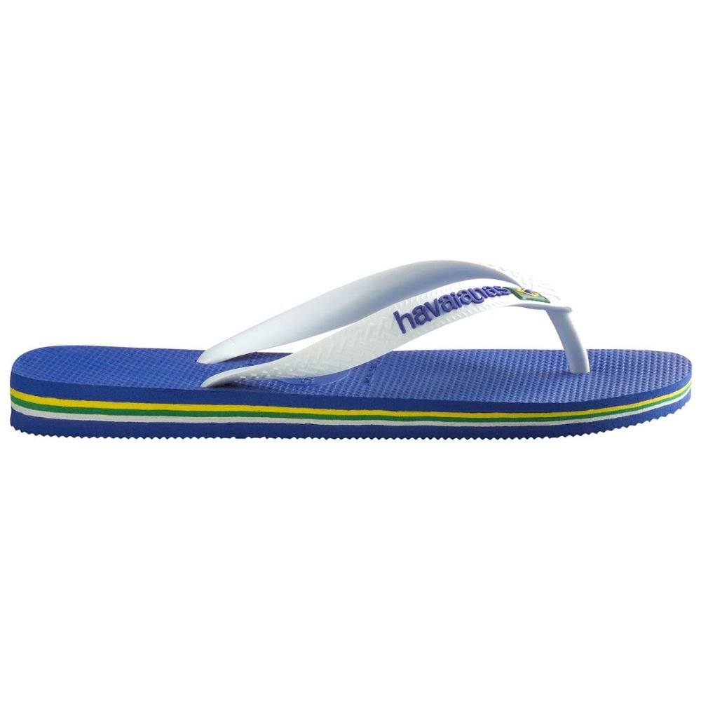 Chinelo Havaianas Brasil Logo - Azul Azul 3