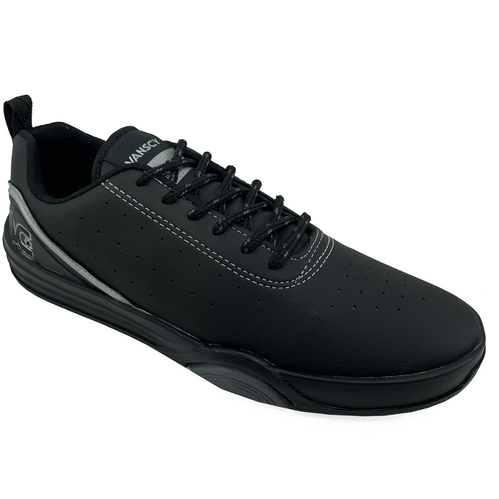 Tênis Vanscy Flame Casual Masculino - Preto e Grafite Preto 1