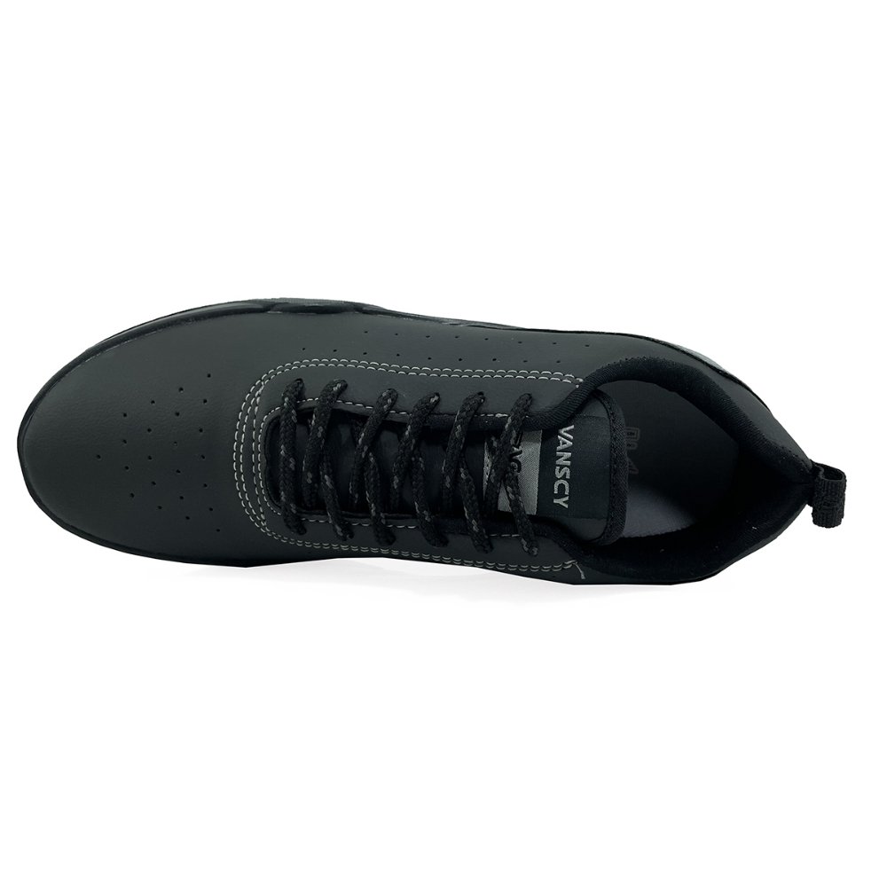 Tênis Vanscy Flame Casual Masculino - Preto e Grafite Preto 3