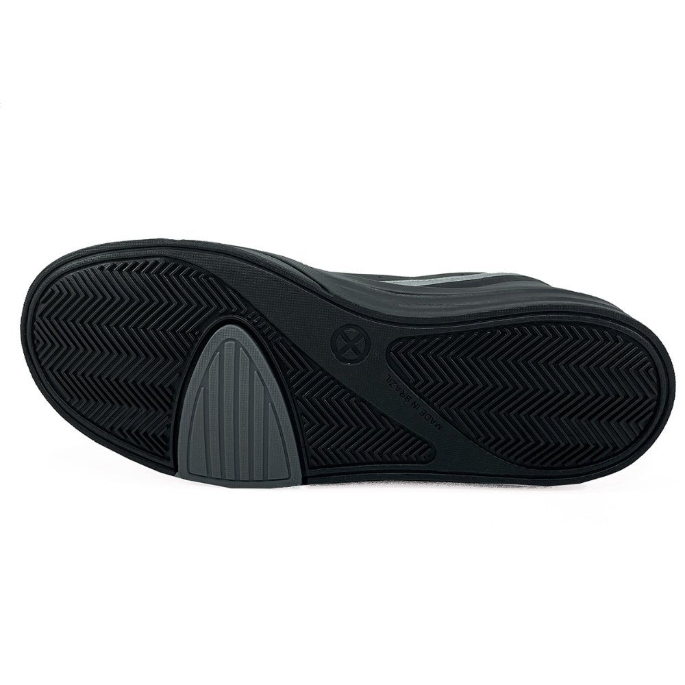 Tênis Vanscy Flame Casual Masculino - Preto e Grafite Preto 5