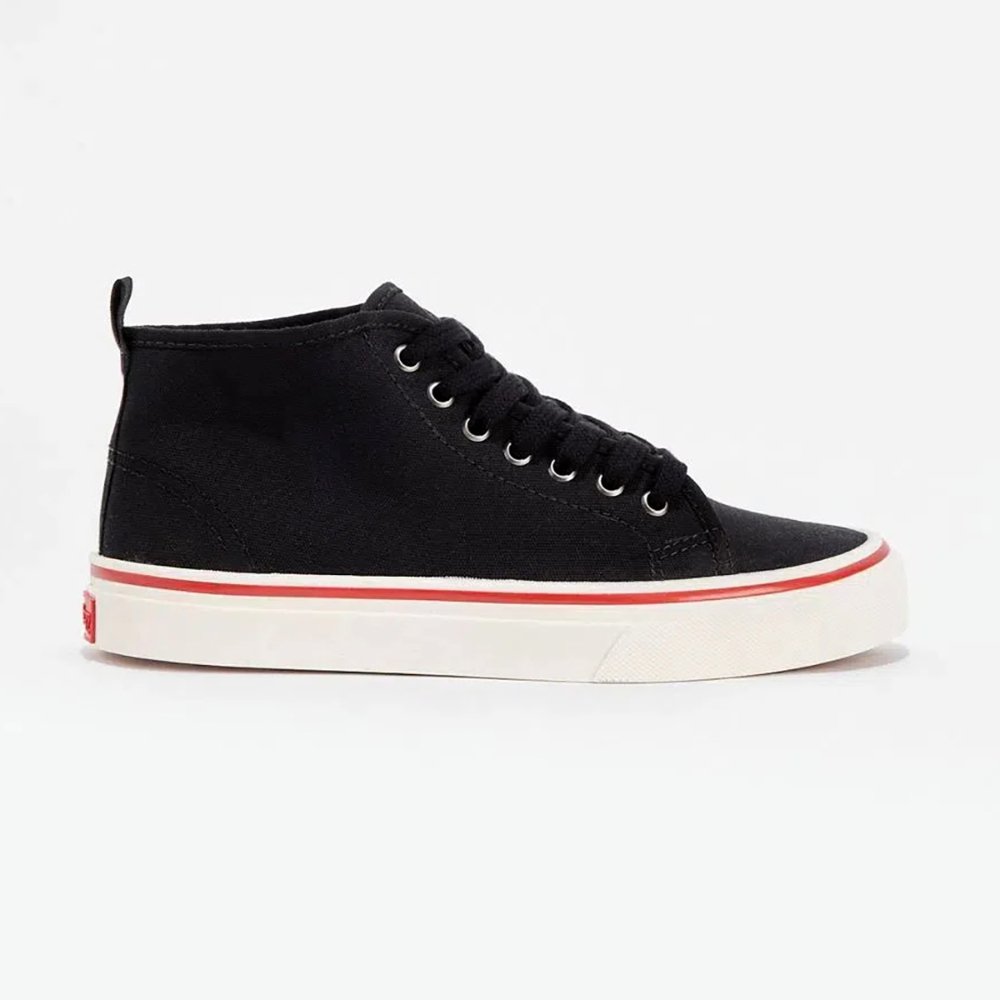 Tênis Redley Originals Cano Alto - Preto Preto 2