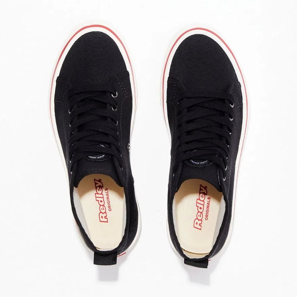 Tênis Redley Originals Cano Alto - Preto Preto 3