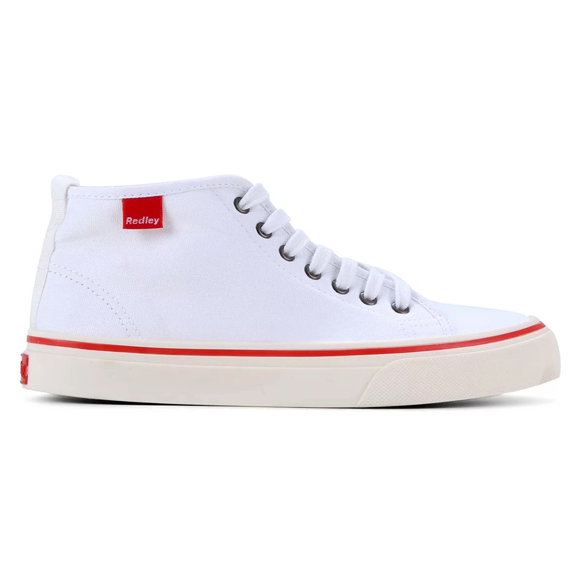 Tênis Redley Originals Cano Alto - Branco Branco 2