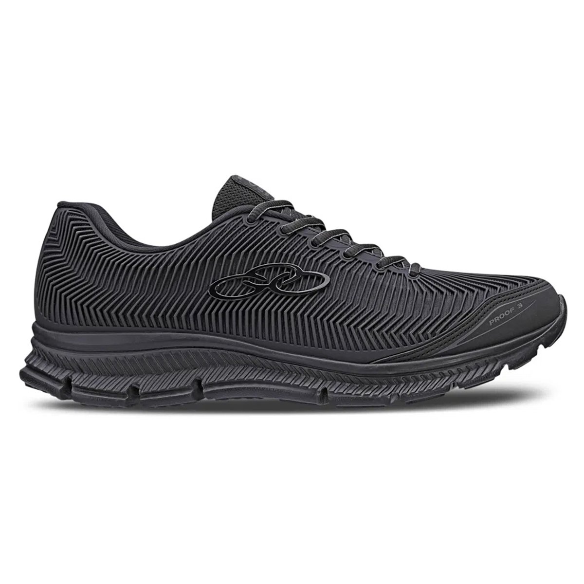 Tênis Olympikus Proof 3 Masculino - Preto Preto 2