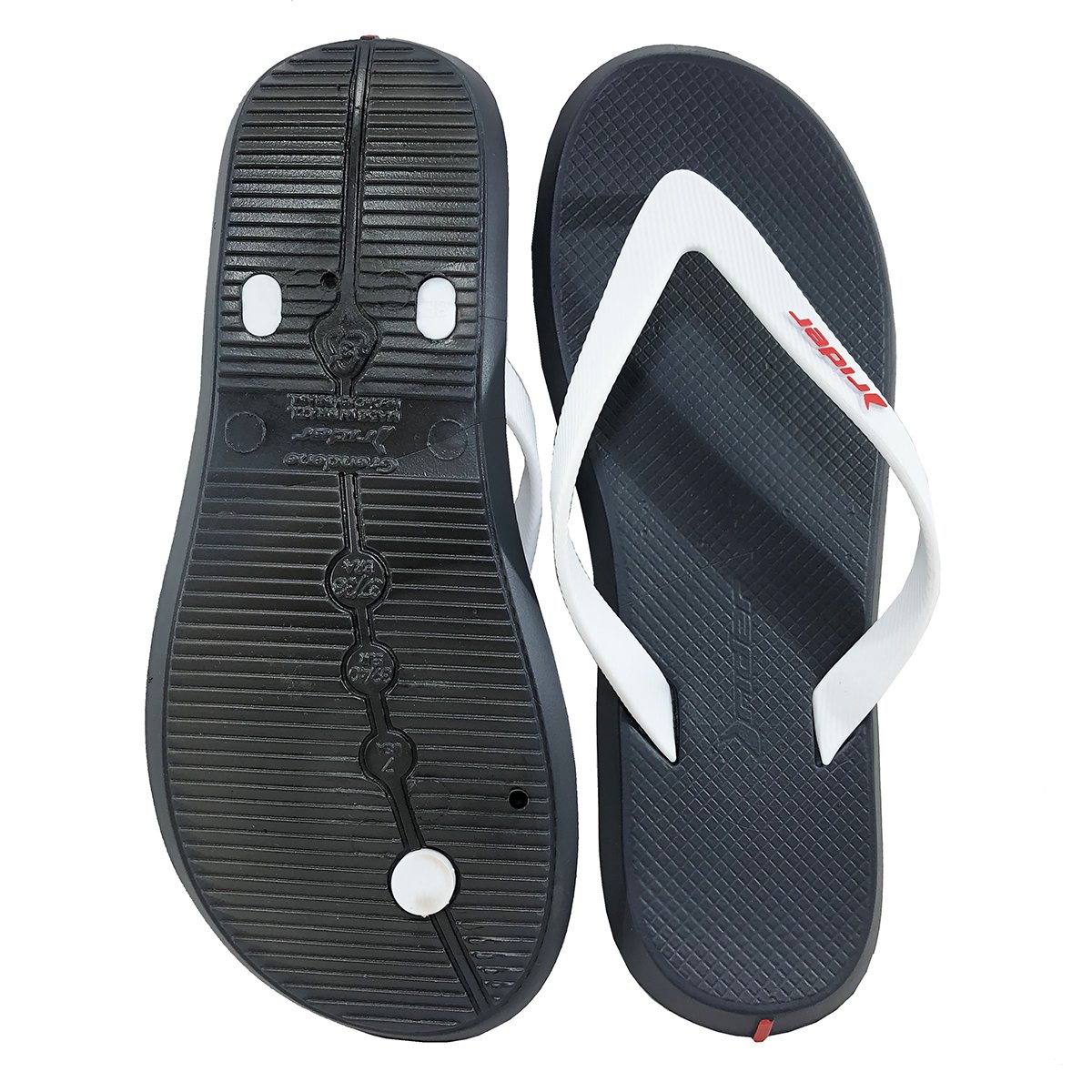 Chinelo Rider R1 Speed Masculino - Marinho e Branco Azul 2