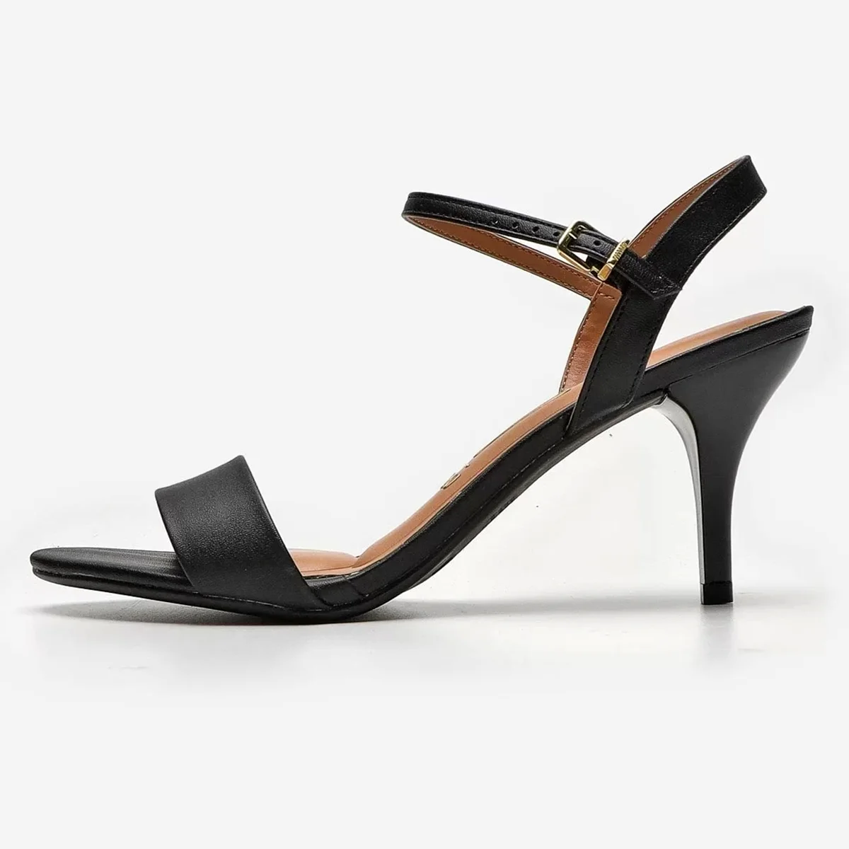 Sandália Vizzano Básica Salto Médio Feminina - Preto Preto 2