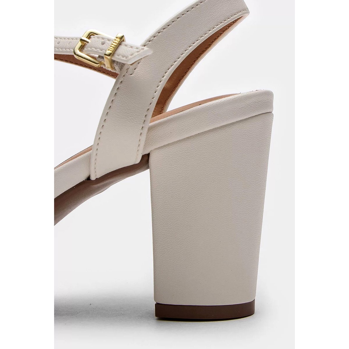 Sandália Vizzano Lisa Básica Feminina - Off White Branco 4