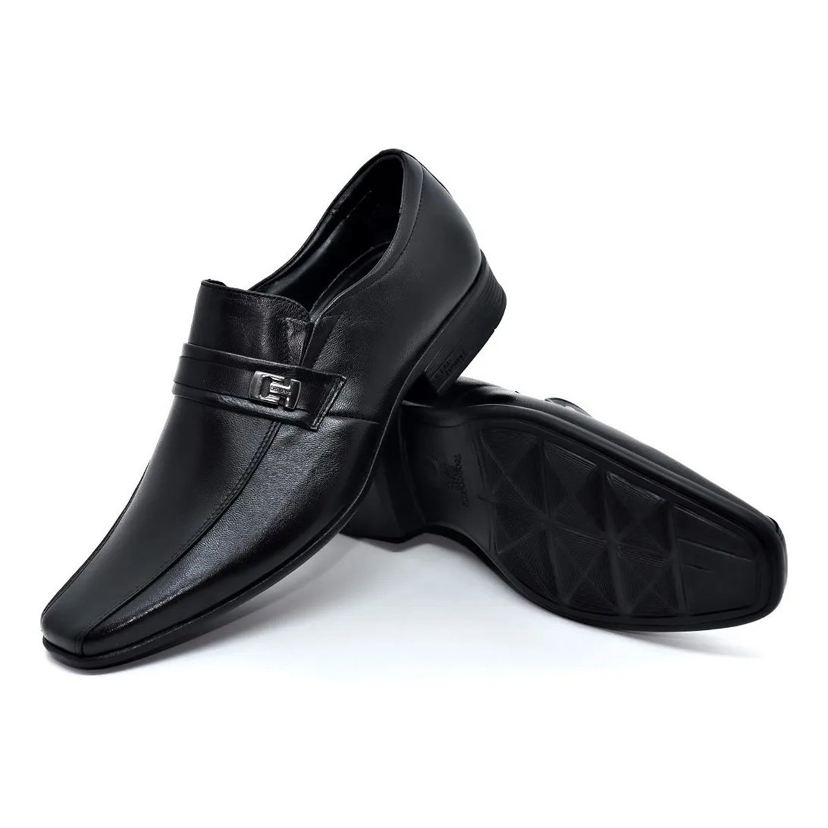 Sapato Social Jota Pê calçados Air Magic Masculino 3043 Preto 5