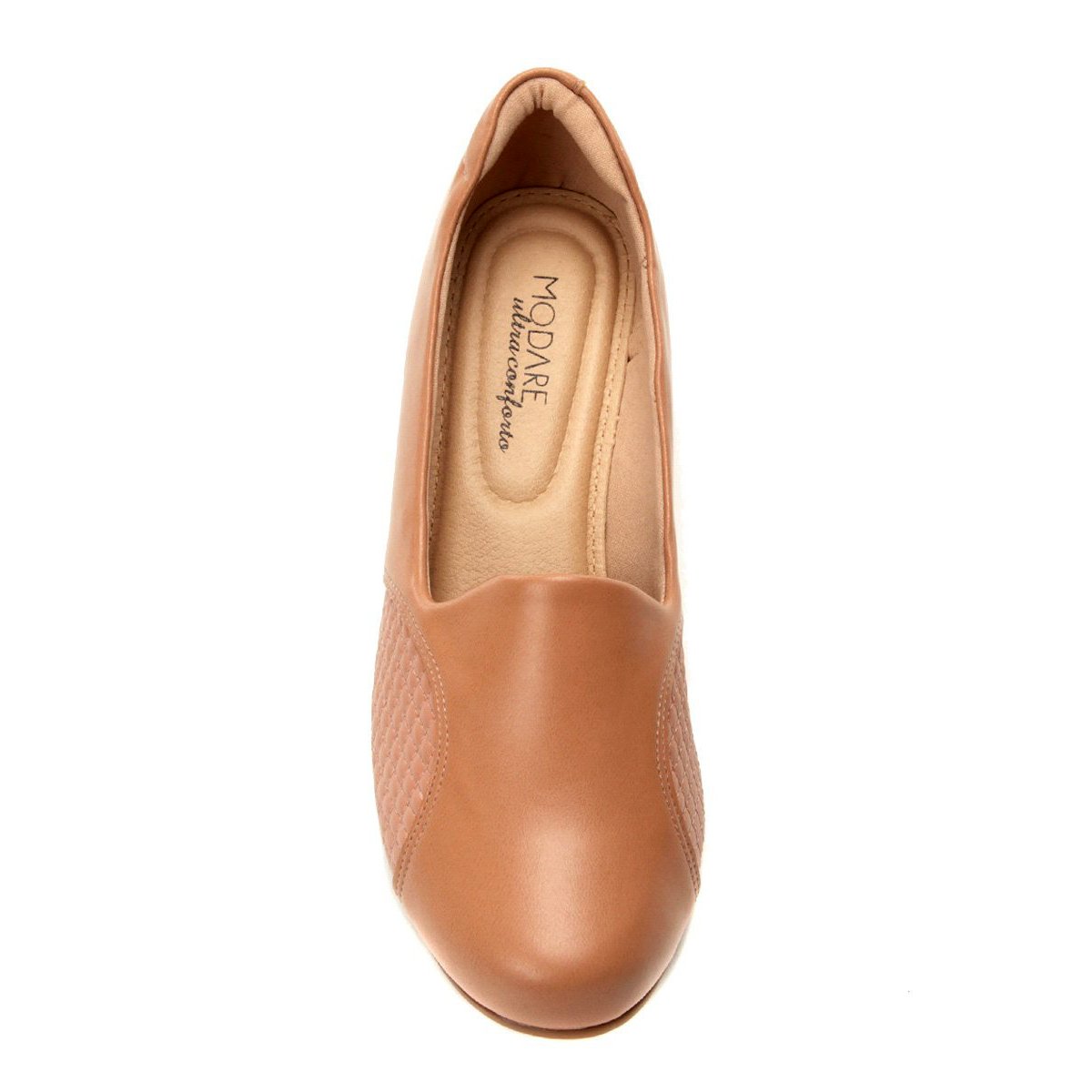 Sapato Scarpin Modare Enfermagem Anabela Joanete - Nude Bege 3