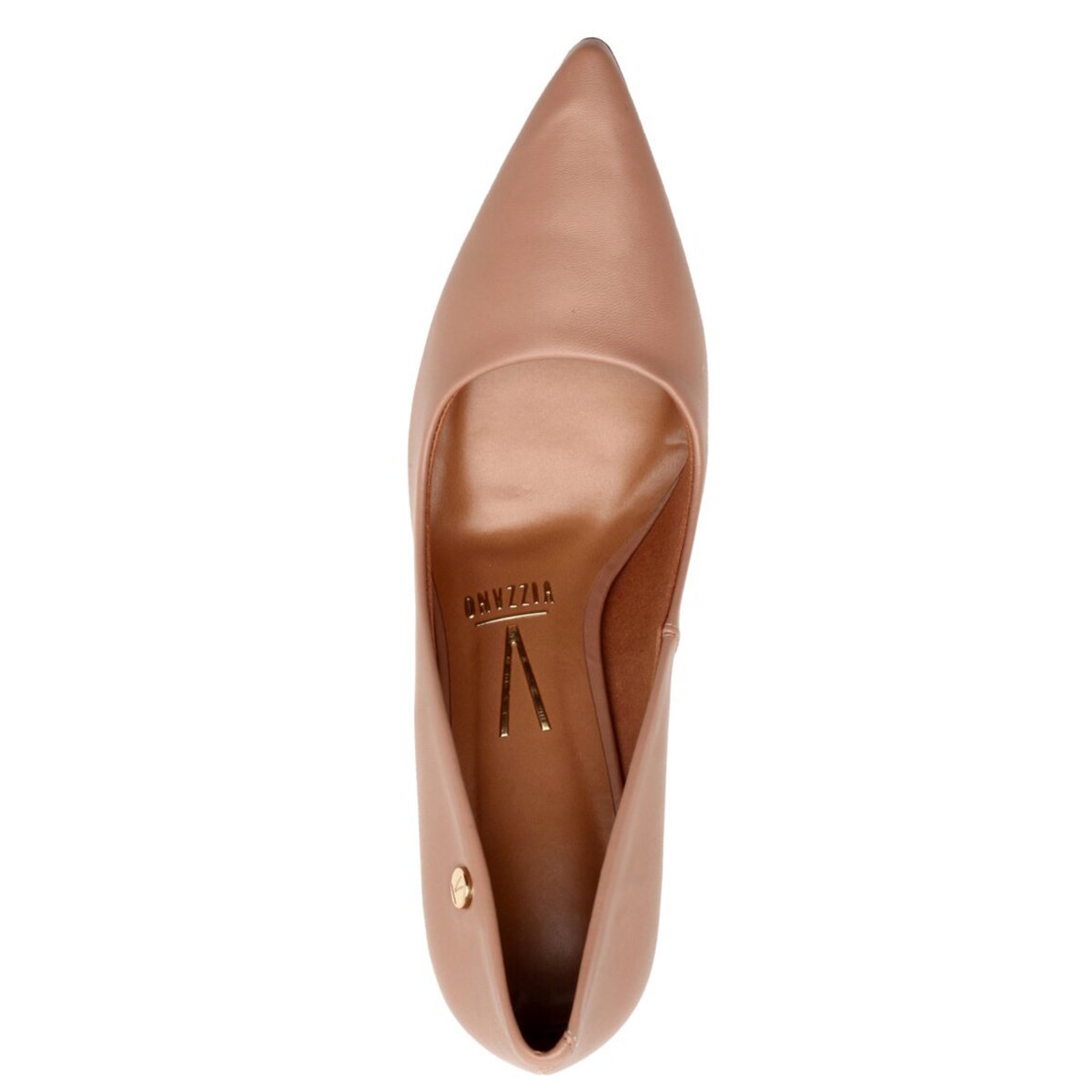 Scarpin Vizzano Pelica Fosco Salto Alto Feminino - Nude Bege 3