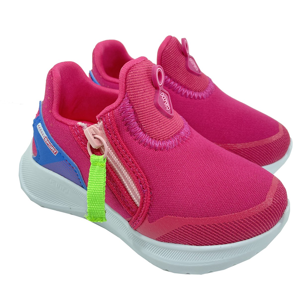 Slip On Infantil Klin Freedom Menina - Pink Rosa 1