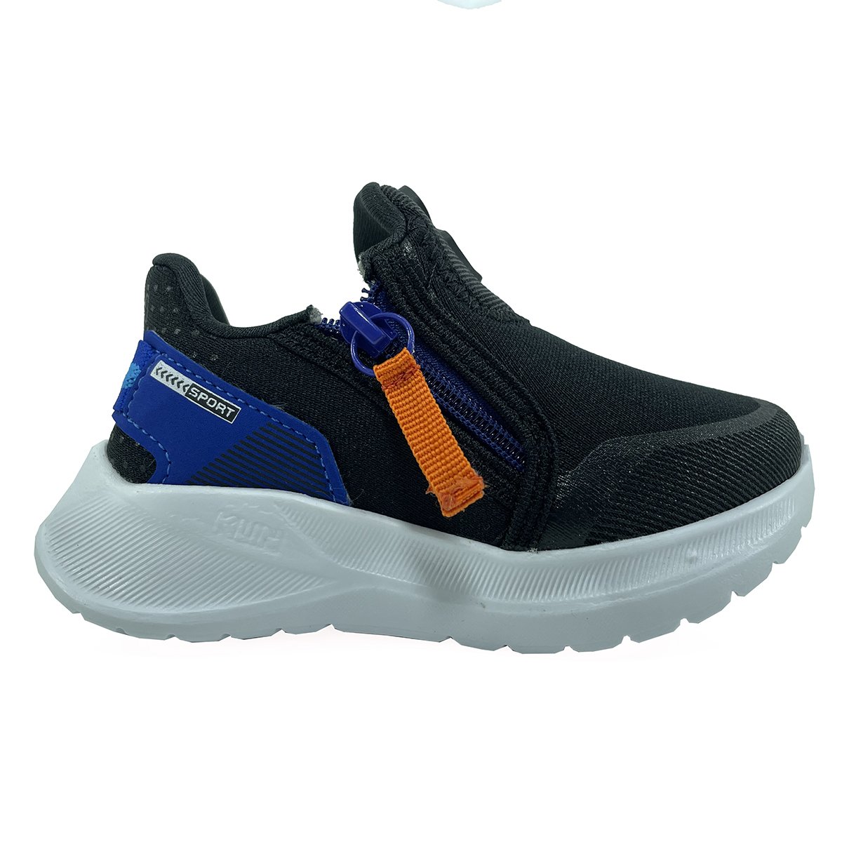 Slip On Infantil Klin Freedom Menino - Preto e Azul Azul 2