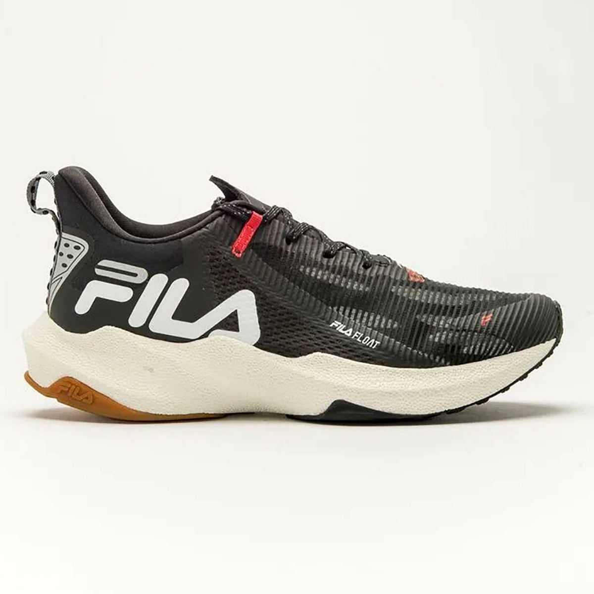 Tênis Fila Float Pacer Masculino - Preto e Branco Preto 2