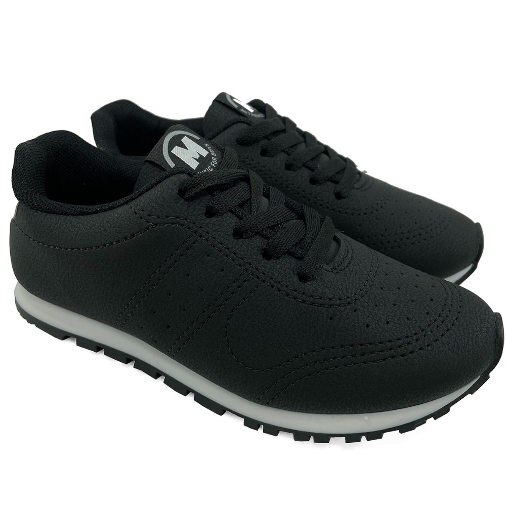 Tênis Infantil Molekinho Casual Básico - Preto Preto 1