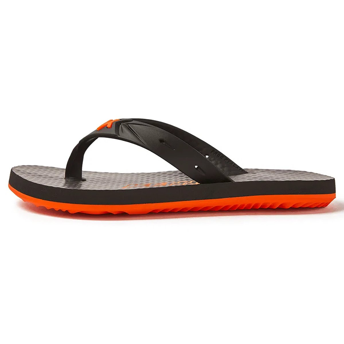 Chinelo Infantil Kenner New Summer Kids - Preto e Laranja Laranja 3