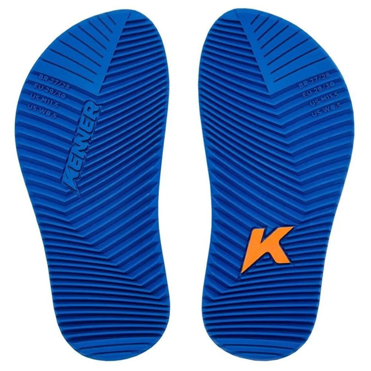 Chinelo Infantil Kenner Red Kids - Preto e Azul Azul 5