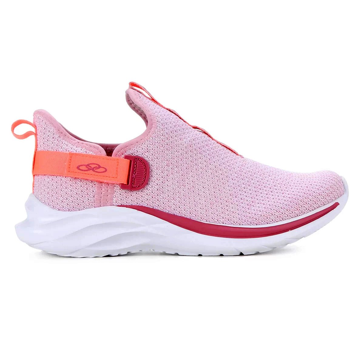 Tênis Infantil Olympikus Maneiro Kids Feminino - Rosa Rosa 2