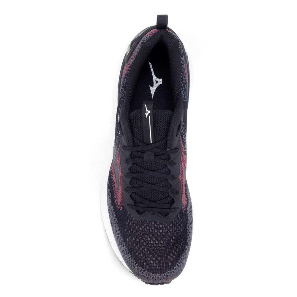 Tênis Mizuno Furious 2 Masculino - Preto e Bordô Preto 3