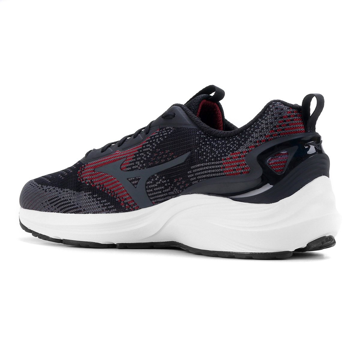 Tênis Mizuno Furious 2 Masculino - Preto e Bordô Preto 4