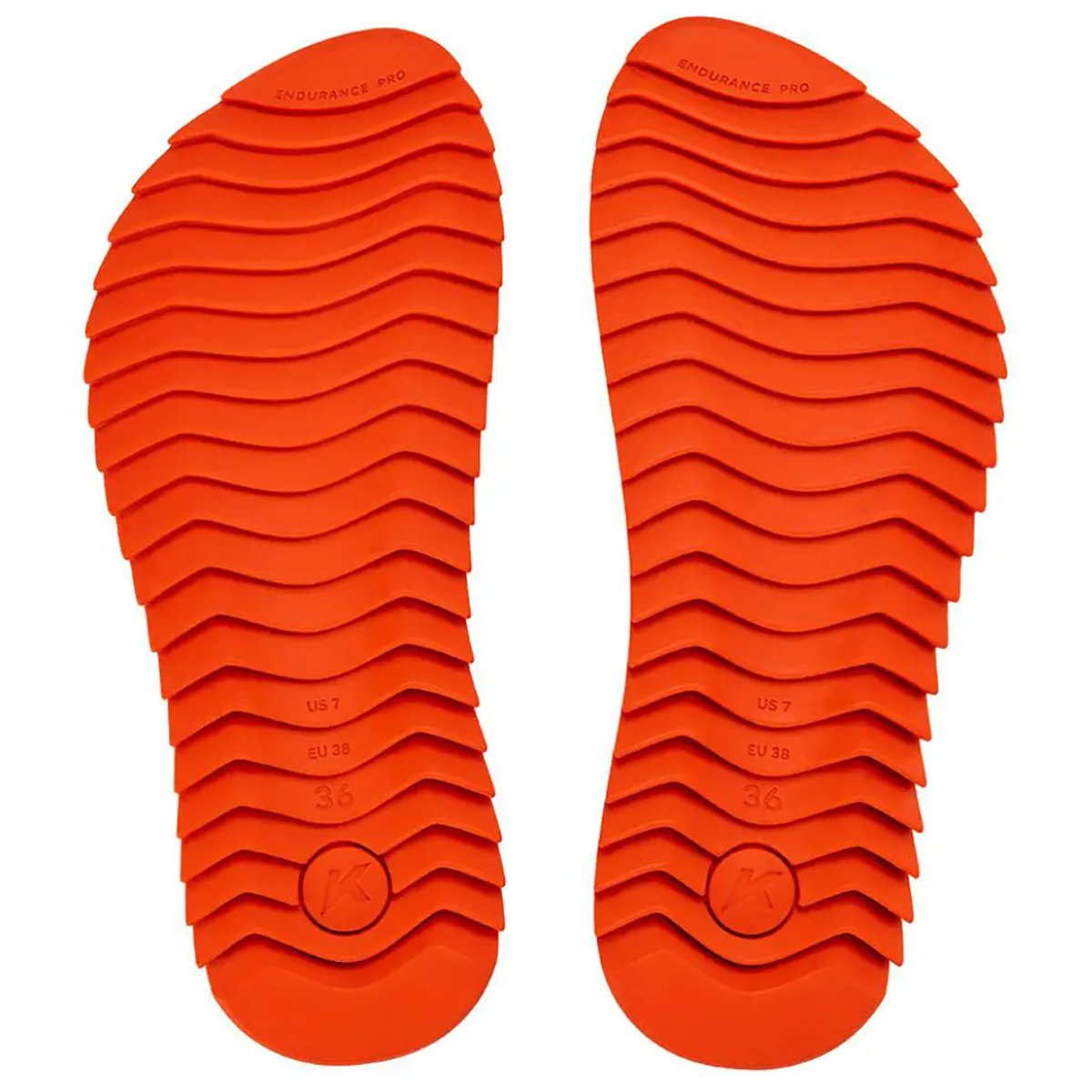 Sandália Kenner Trekking Flatform Feminina - Preto e Laranja Preto 5