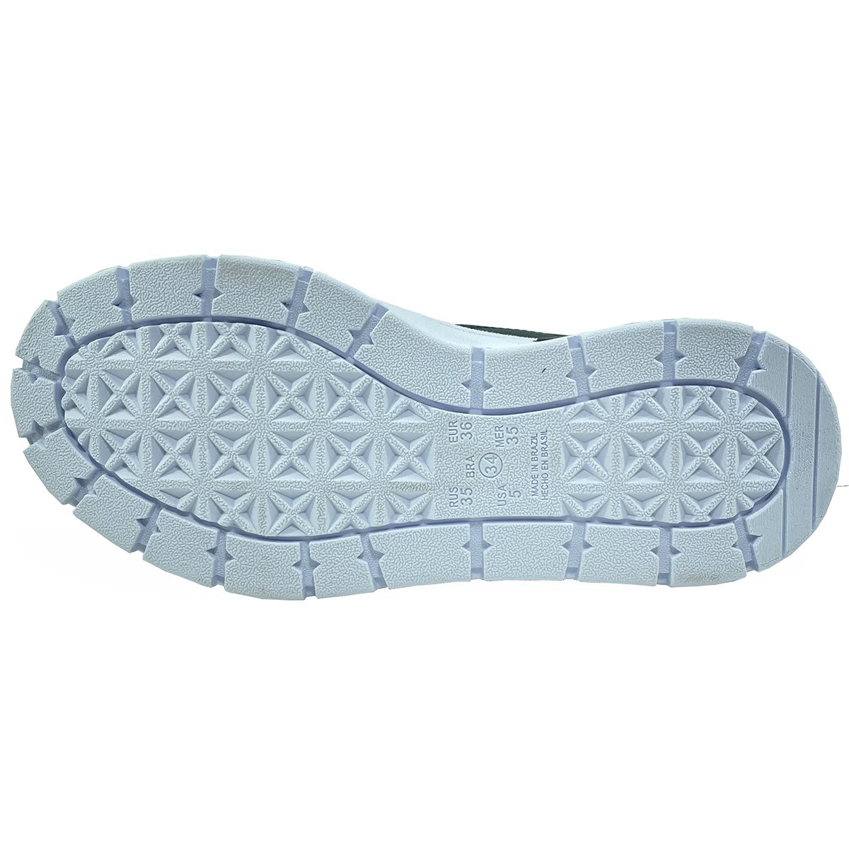 Tênis Ramarim Sneaker Casual Flatform Feminino - Preto Preto 5