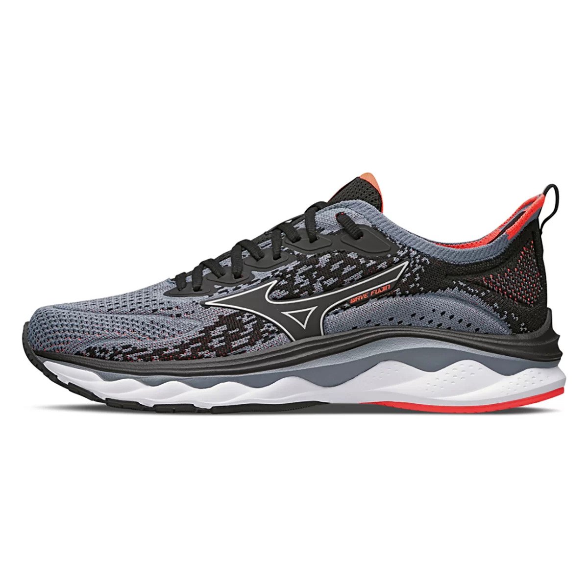 Tênis Mizuno Wave Fujin Masculino - Prata Prata 2