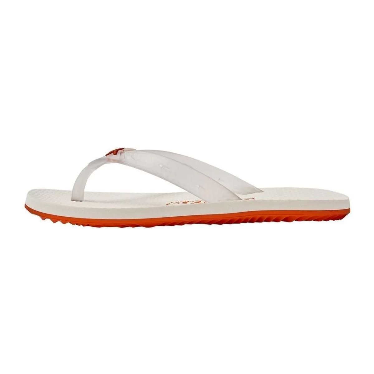 Chinelo Kenner New Summer Masculino - Branco e Laranja Branco 3