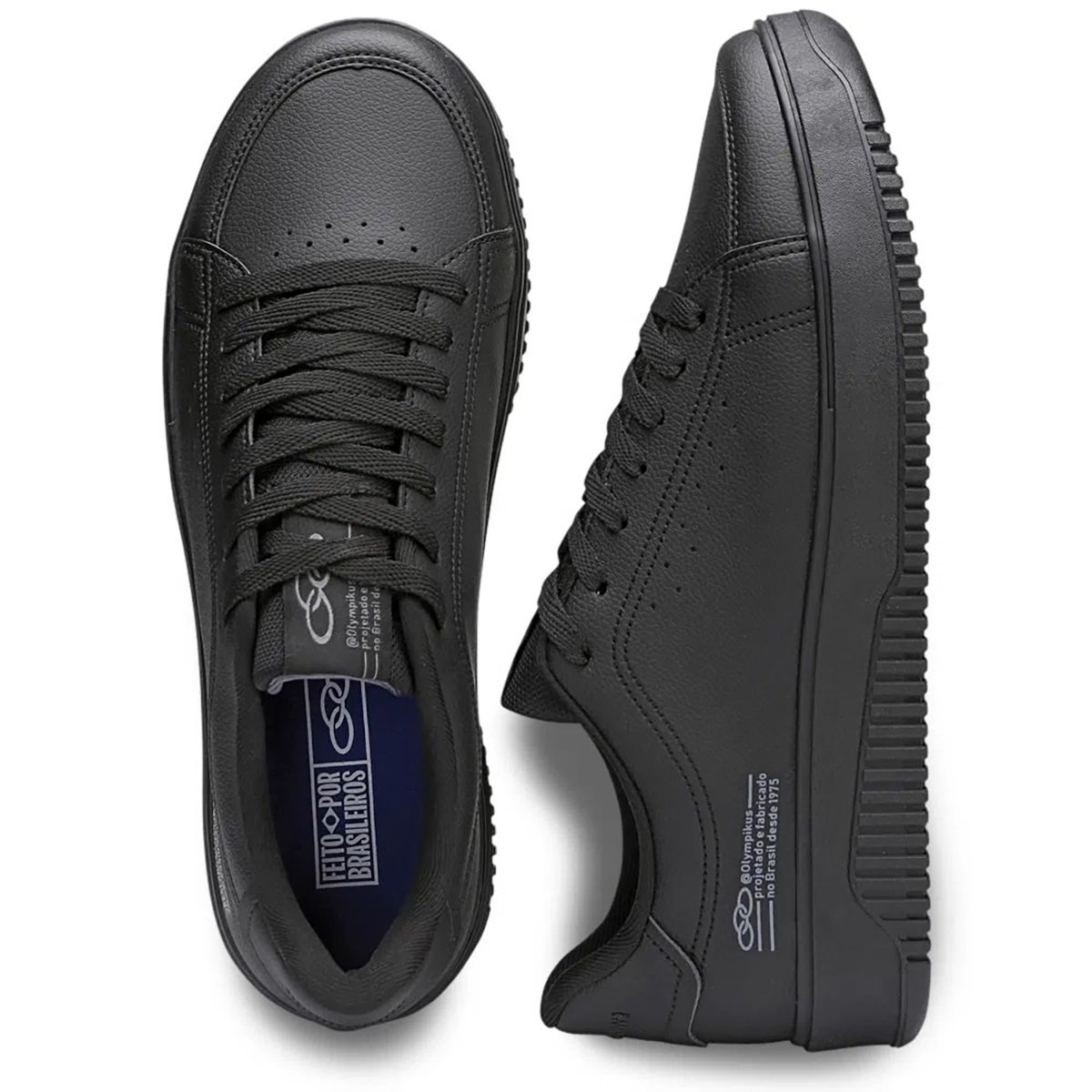 Tênis Olympikus Eros Masculino - Preto Preto 3
