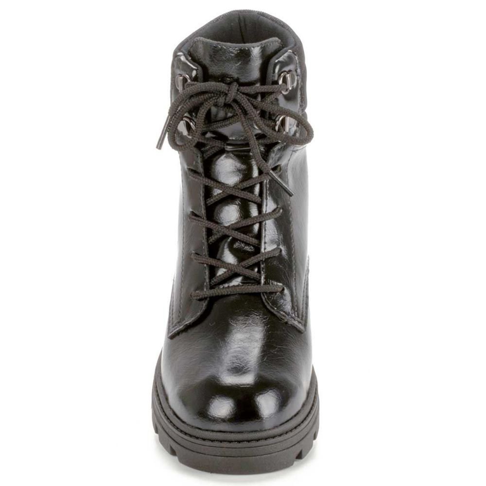 Bota Coturno Mississipi Tratorada Feminina - Preto Preto 3