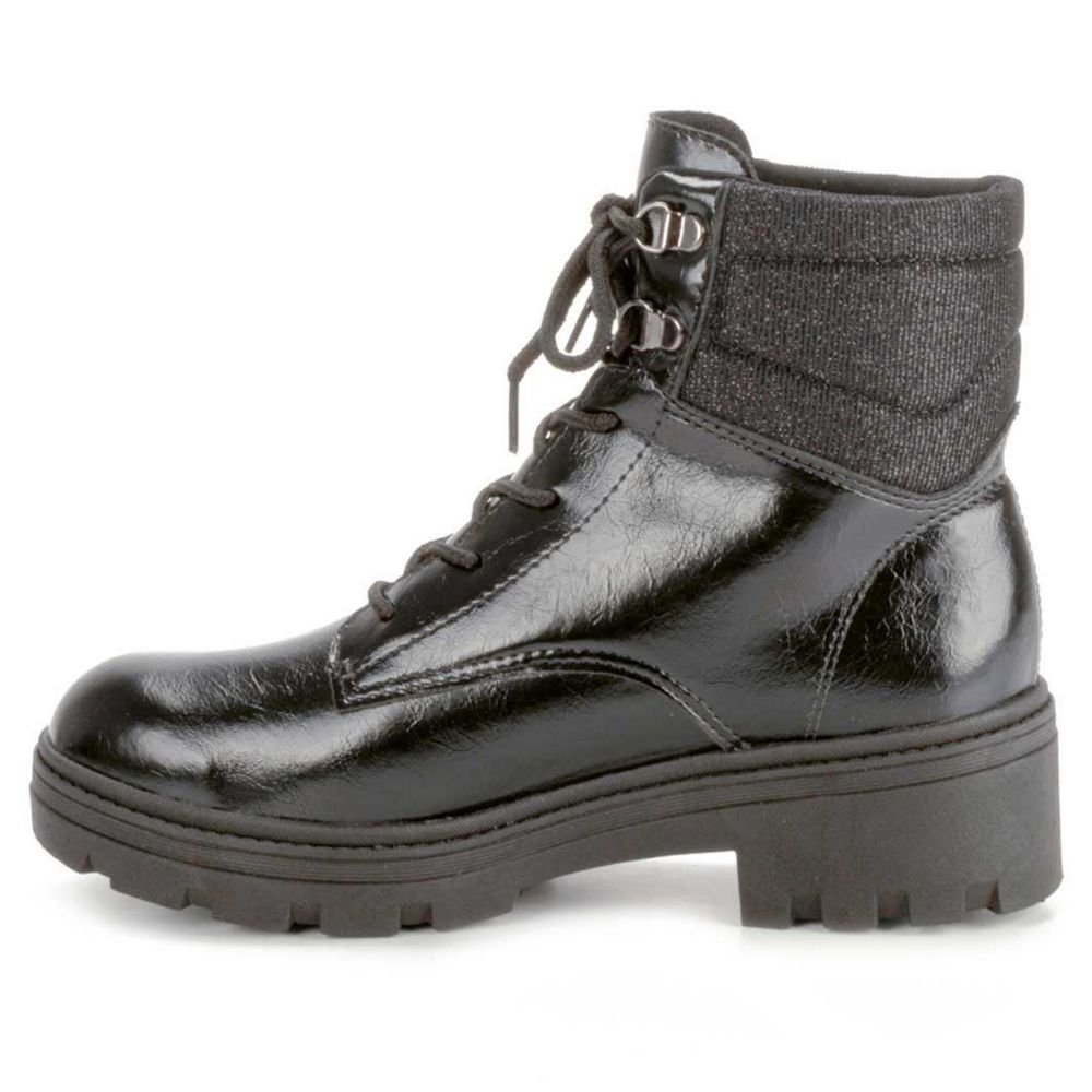 Bota Coturno Mississipi Tratorada Feminina - Preto Preto 4