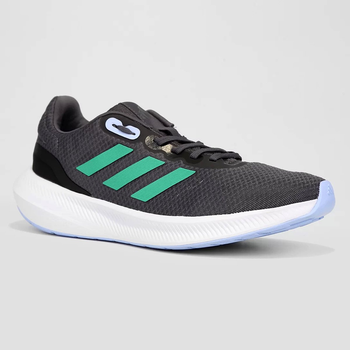 Tênis Adidas Runfalcon 3.0 Masculino - Cinza e Verde Cinza 1