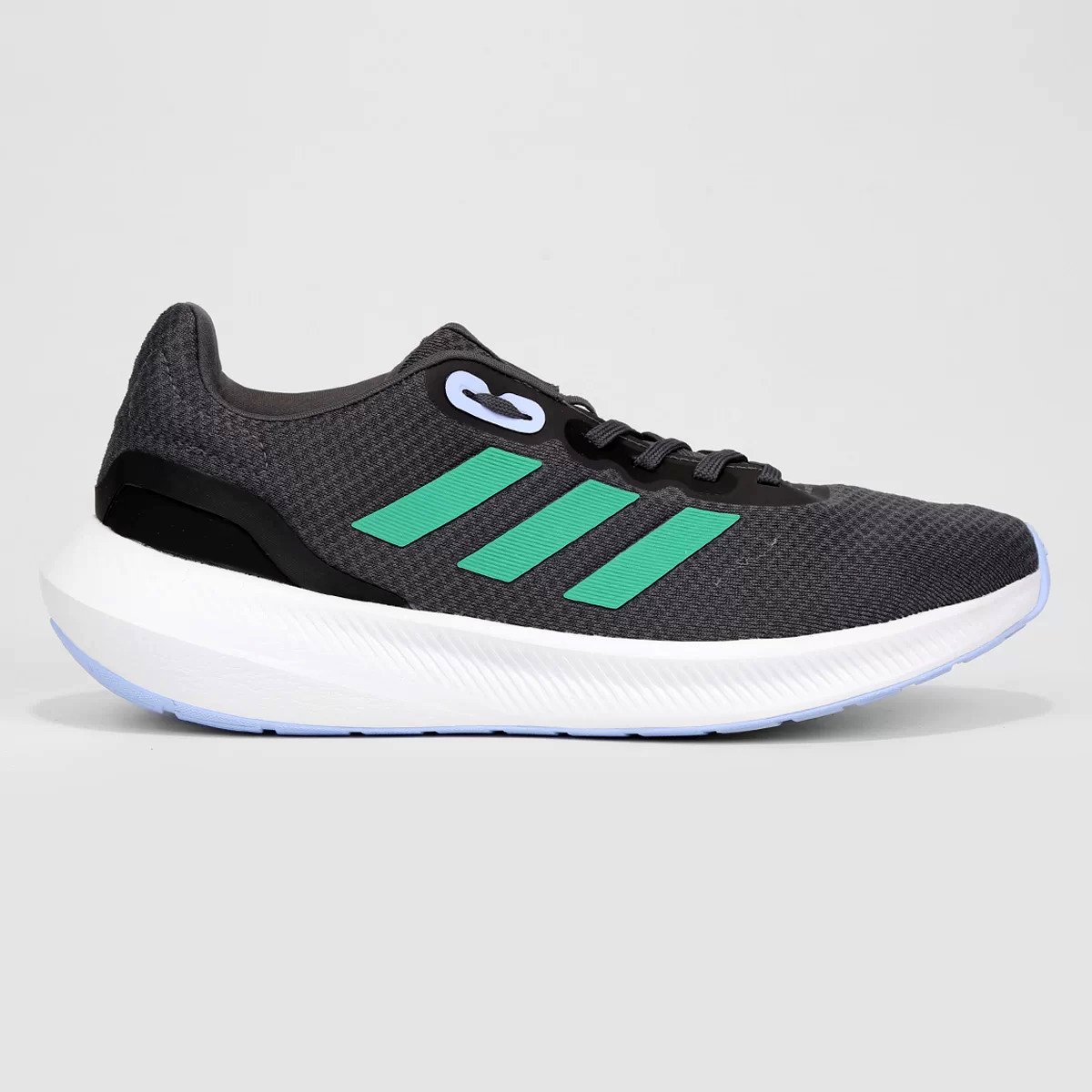Tênis Adidas Runfalcon 3.0 Masculino - Cinza e Verde Cinza 2