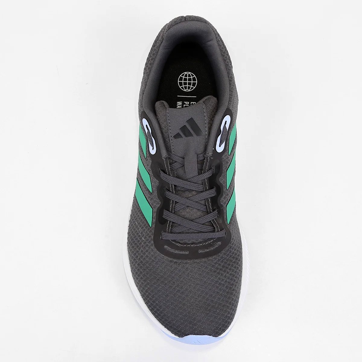 Tênis Adidas Runfalcon 3.0 Masculino - Cinza e Verde Cinza 3