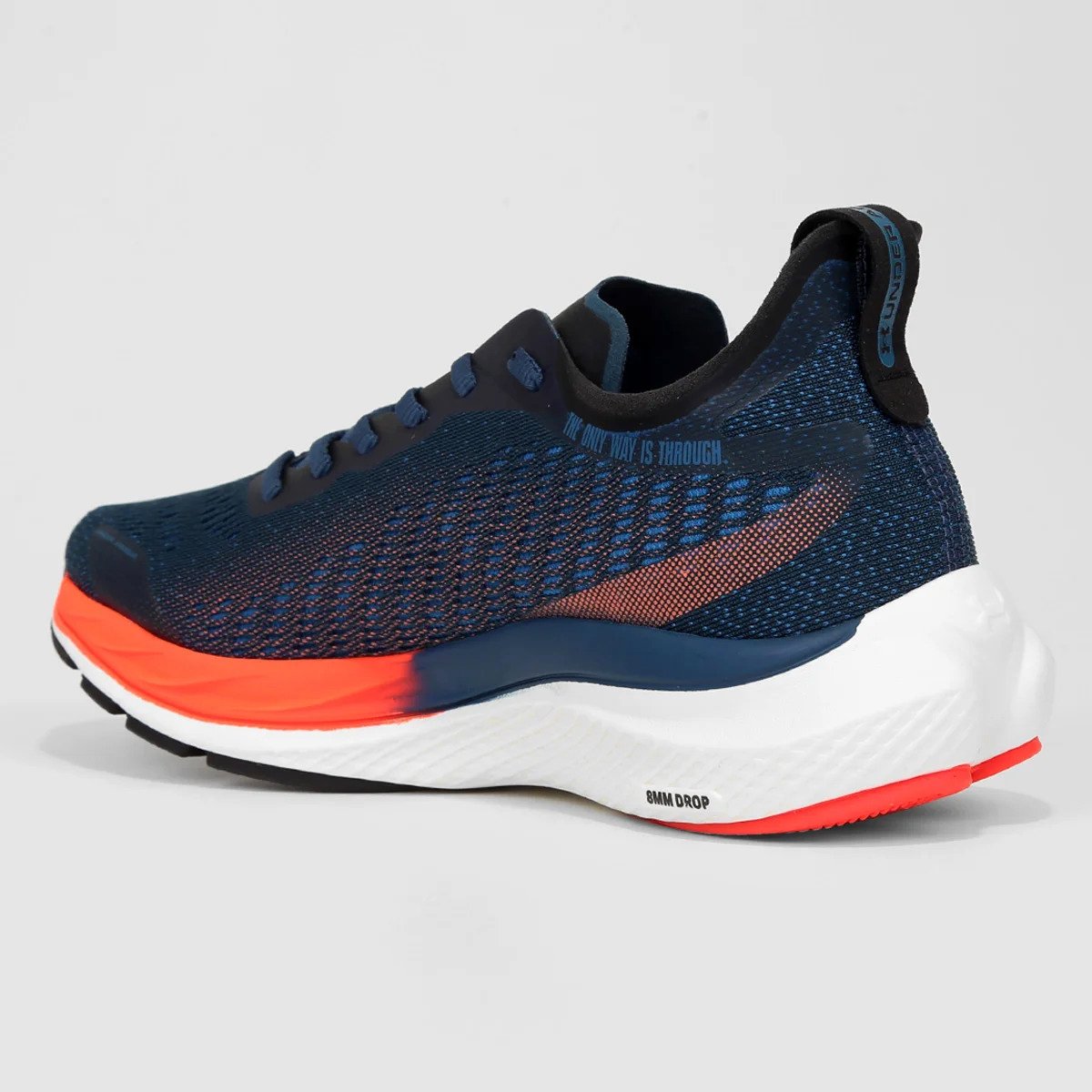 Tênis Under Armour Pacer - Marinho e Vermelho Azul 4
