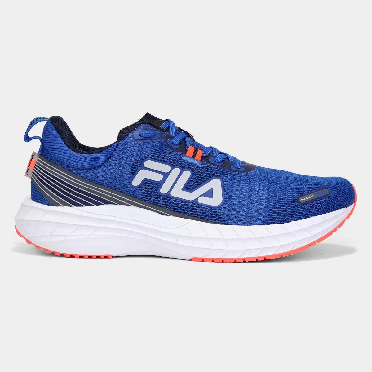 Tênis Fila Racer Master Masculino - Azul Royal e Cinza Azul 2