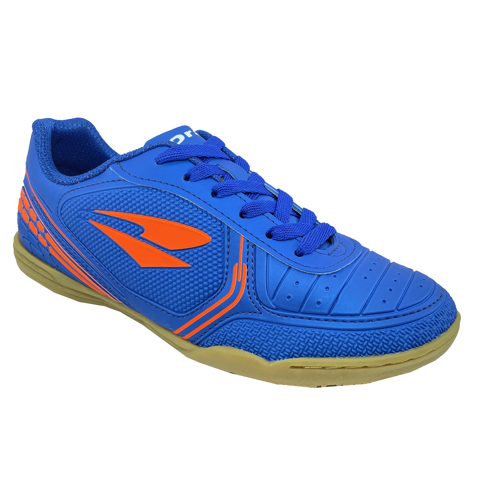 Chuteira Futsal Dray 806 Masculina - Azul e Laranja Azul 1