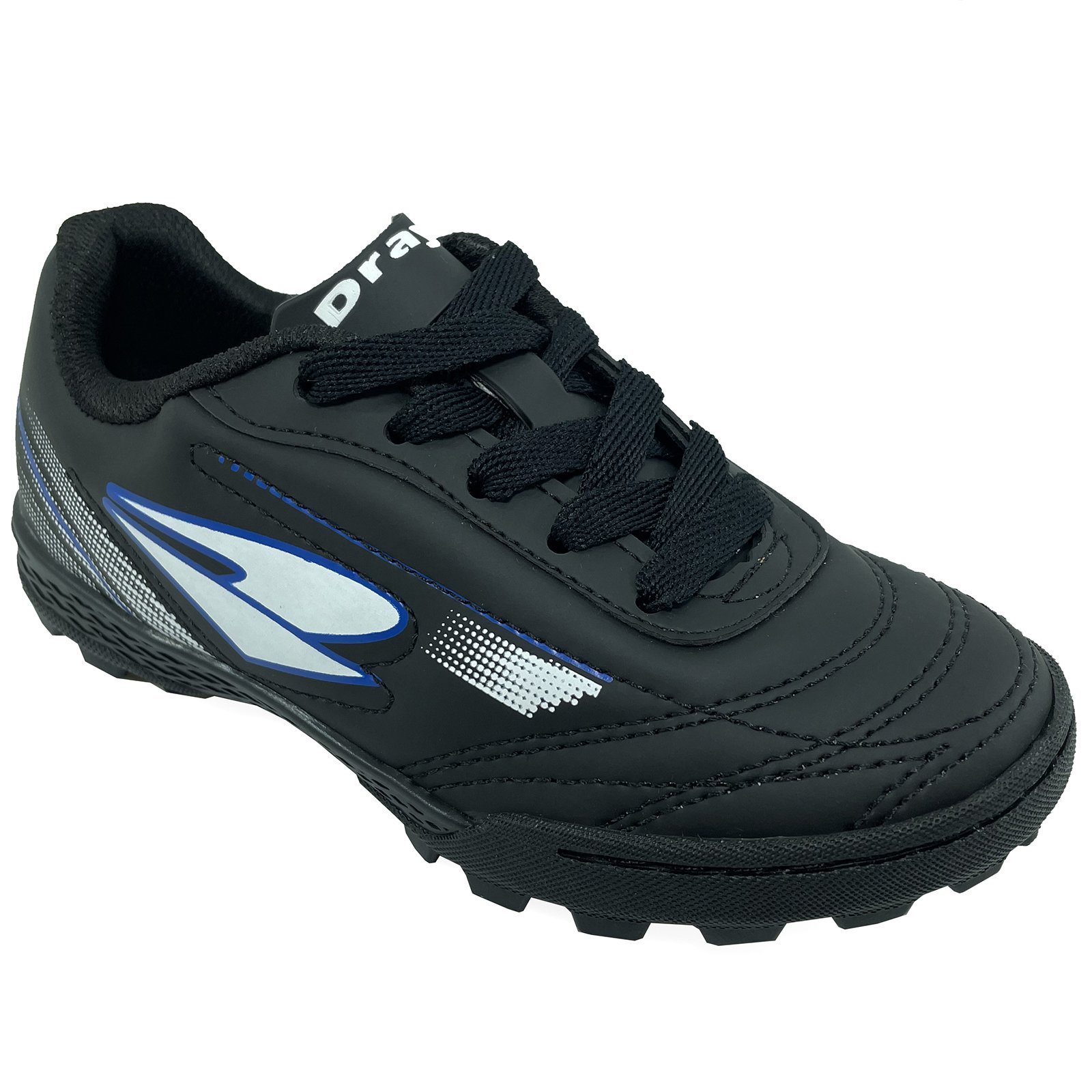Chuteira Infantil Society Dray Foorcy Menino - Preto e Azul Preto 1