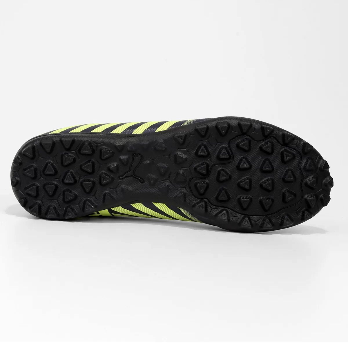 Chuteira Society Puma Tacto II Masculina - Azul e Amarelo Azul 5