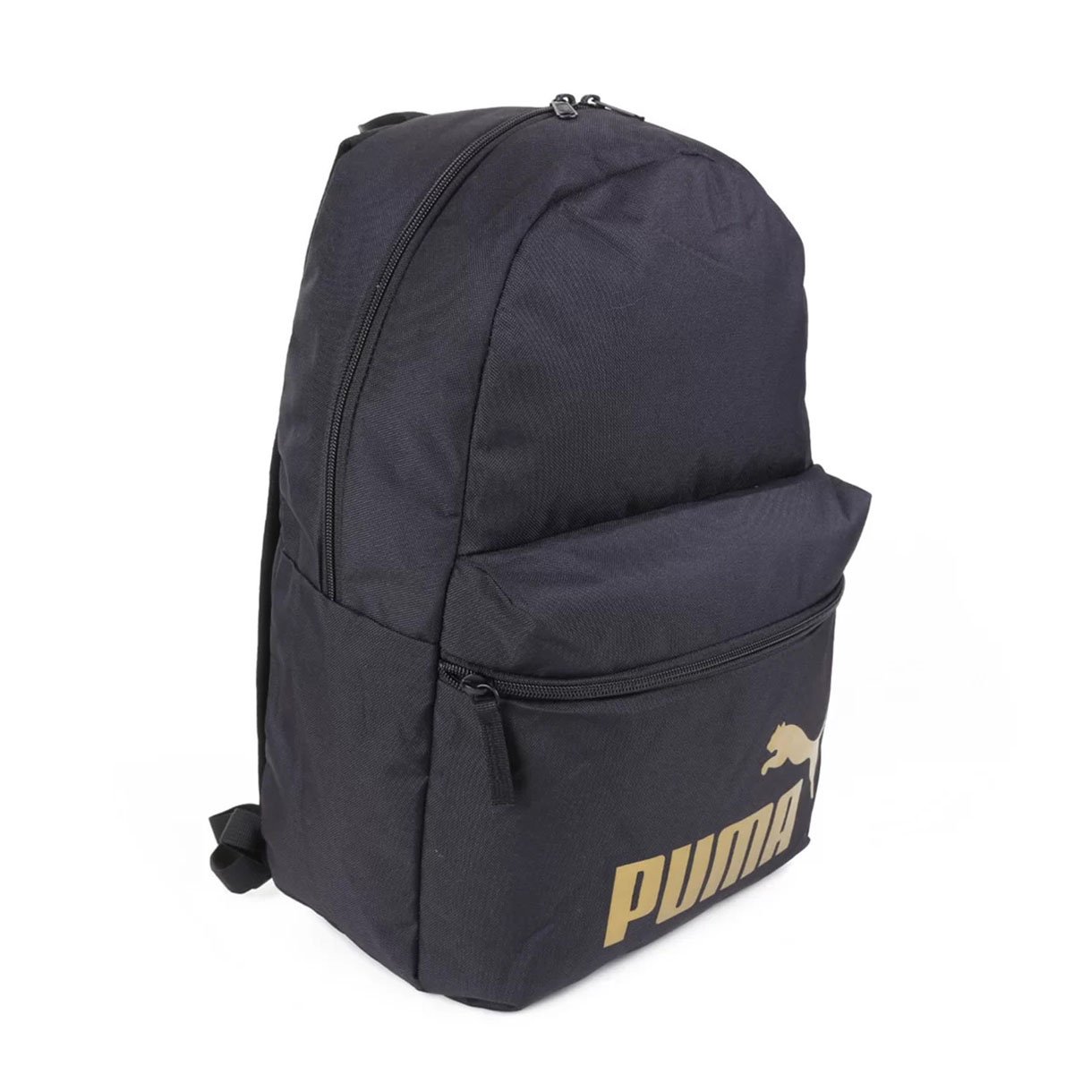 Mochila Puma Phase Backpack - Preto e Dourado Preto 2