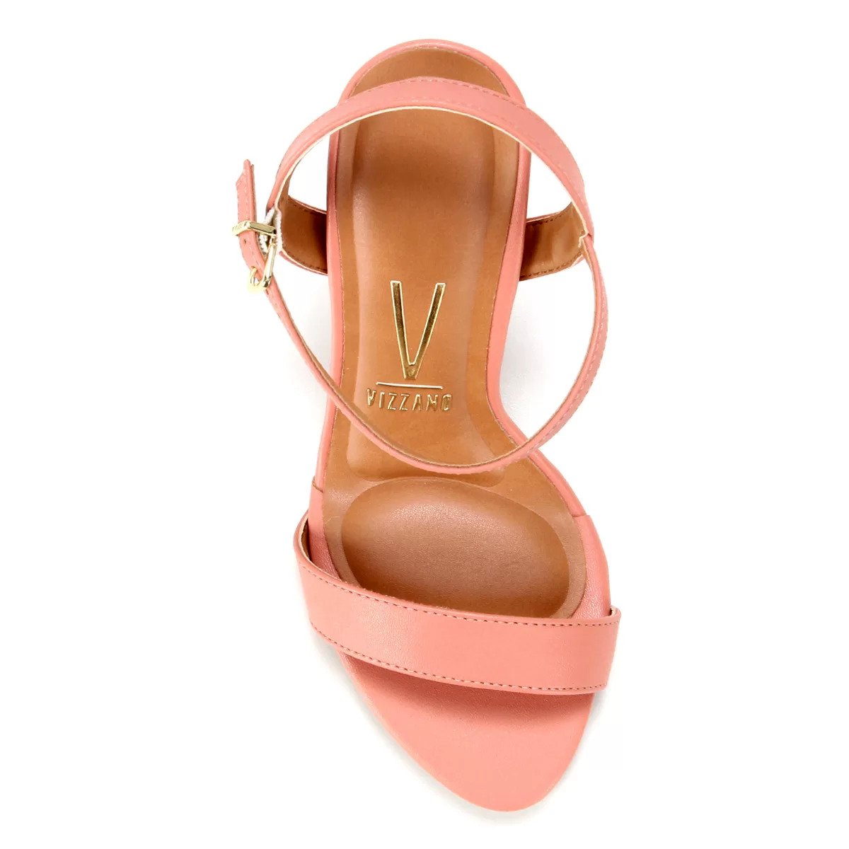 Sandália Vizzano Salto Fino Aberta Feminina - Rosa Rosa 2