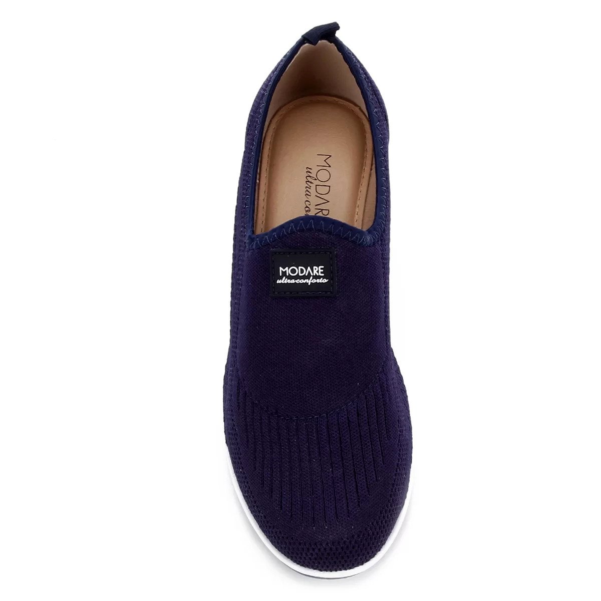 Tênis Slip On Modare Elástico Bolha Feminino - Marinho Azul Marinho 2
