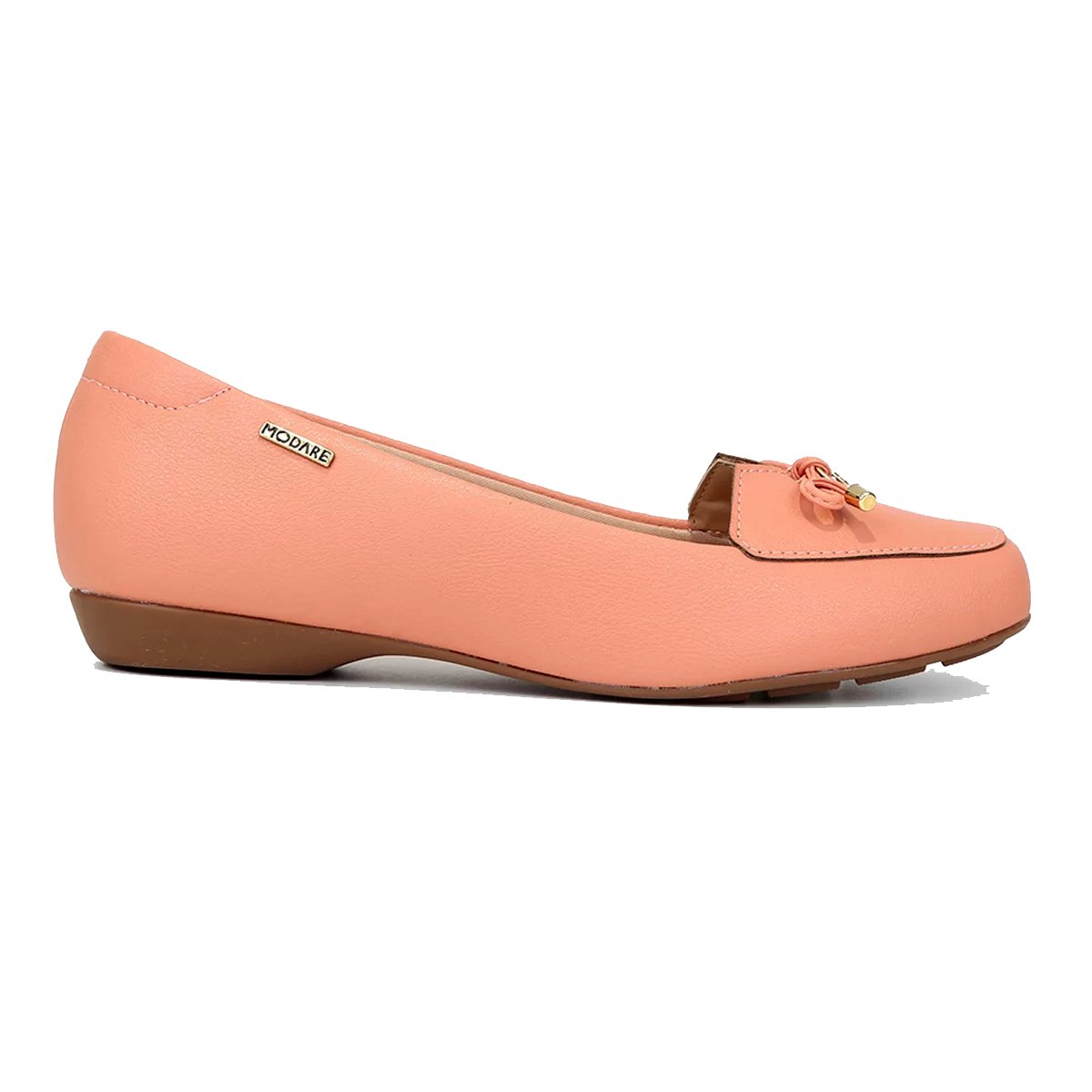 Mocassim Modare Casual Feminino - Laranja Claro Laranja 2