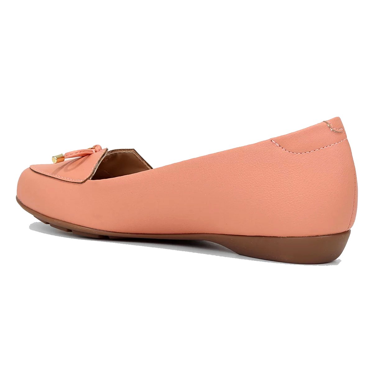 Mocassim Modare Casual Feminino - Laranja Claro Laranja 4