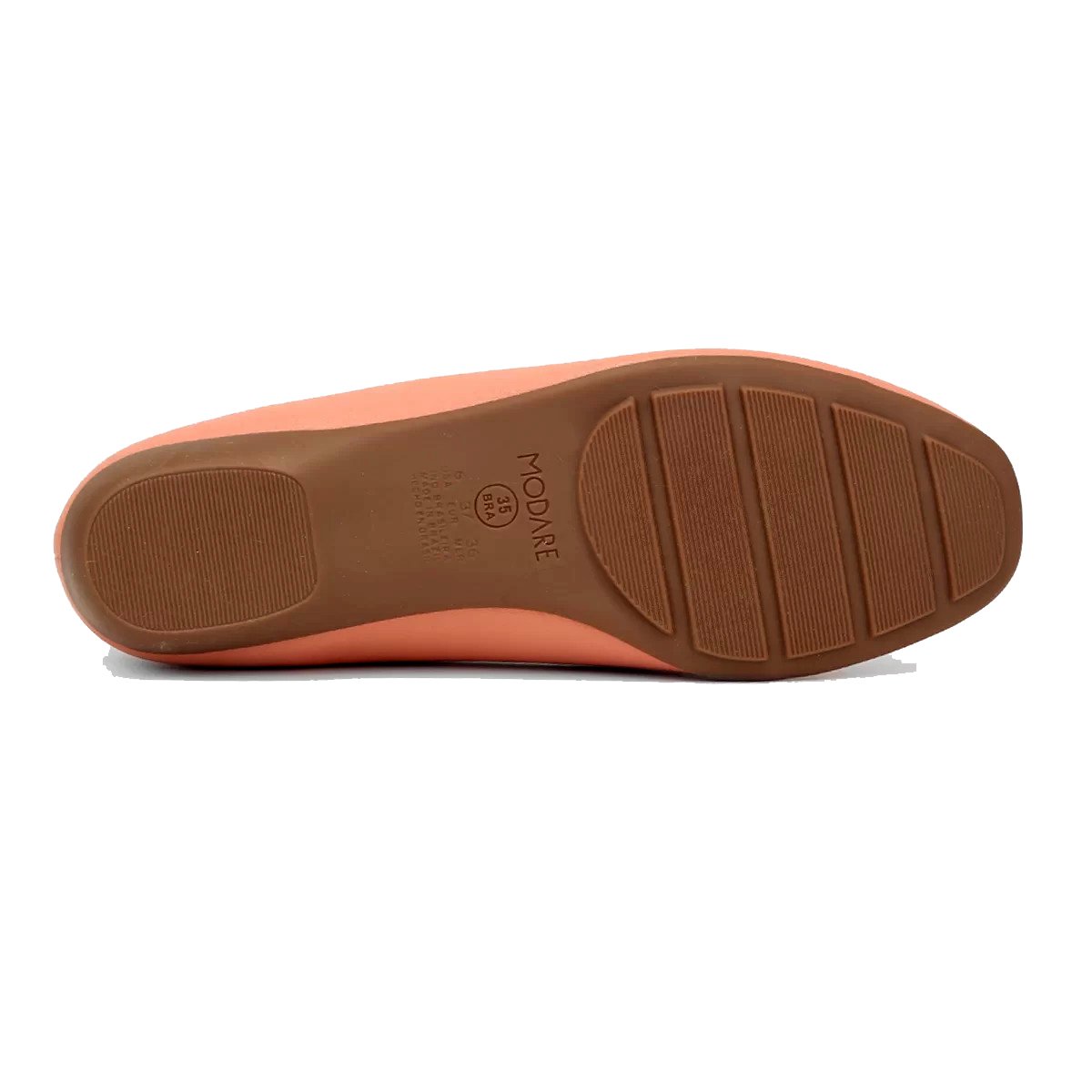 Mocassim Modare Casual Feminino - Laranja Claro Laranja 5