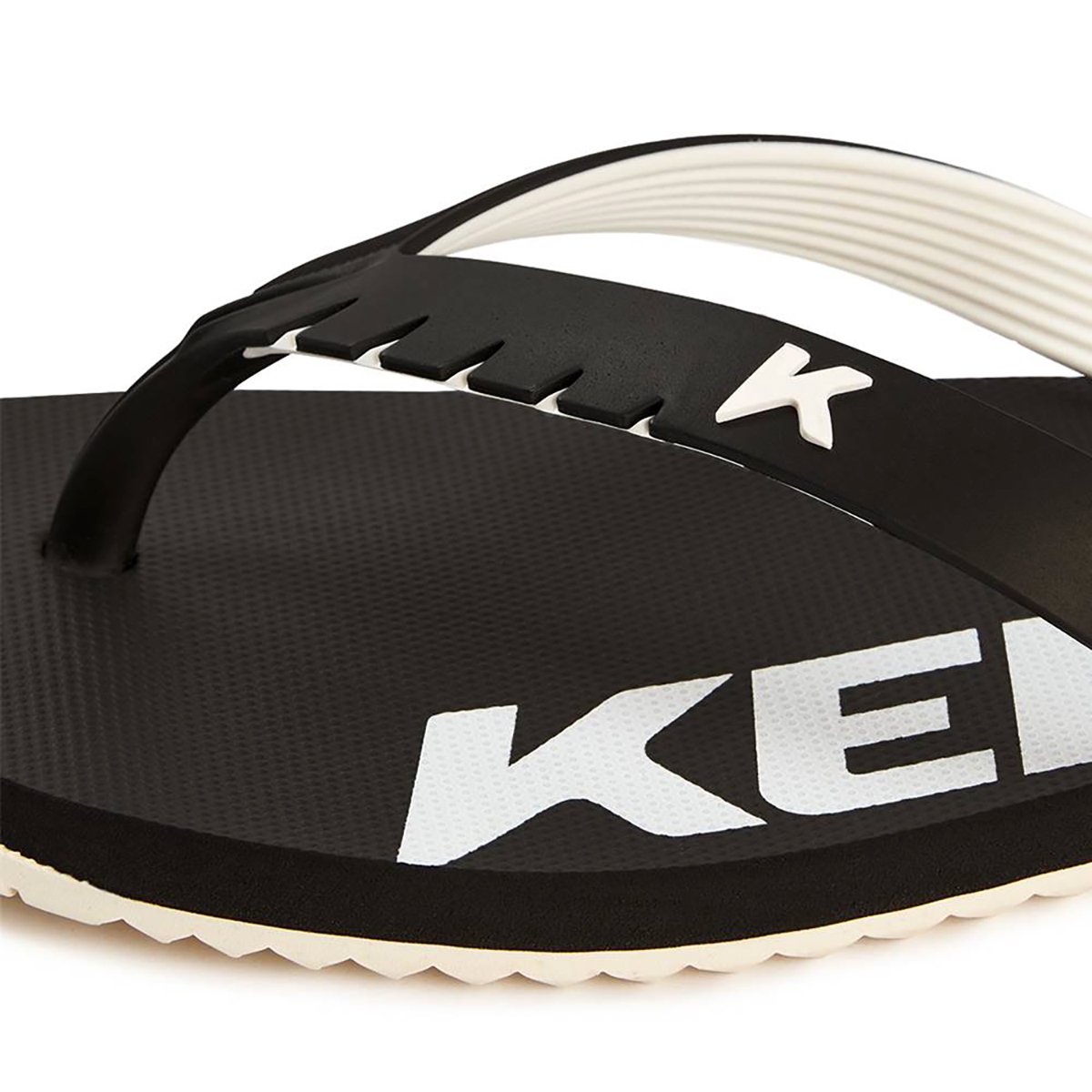 Chinelo Kenner Red Masculino - Preto e Branco Preto 4